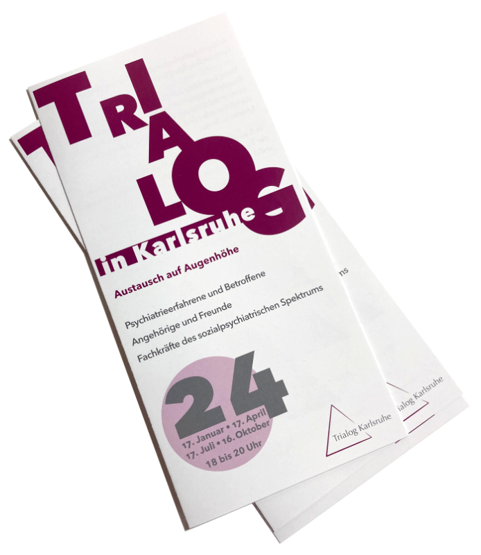 Flyer Trialog außen