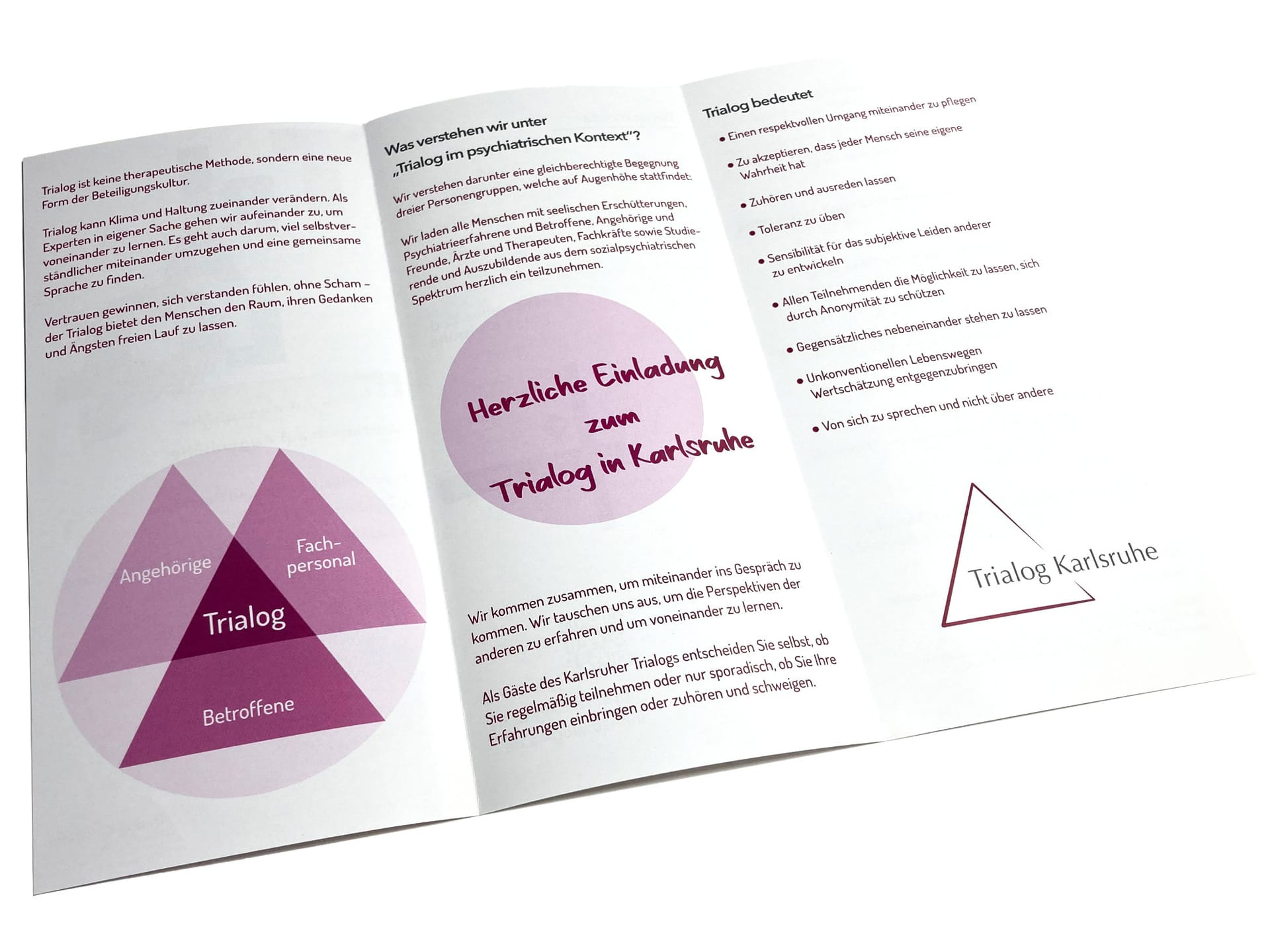 Flyer Trialog innen
