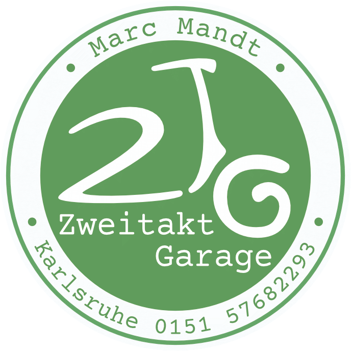 Aufkleber Zweitaktgarage