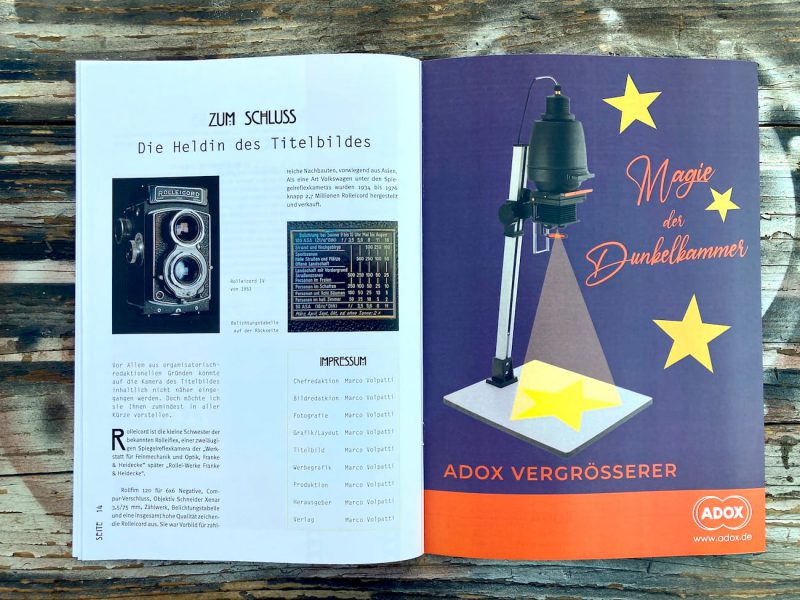 Magazin Lumière Seiten 14 / 15